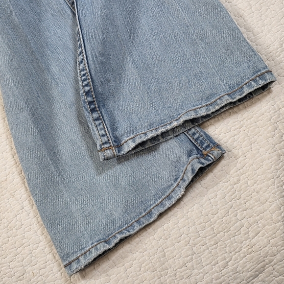 Aeropostale Light Blue Hailey Flare Distressed Jeans - Picture 9 of 10